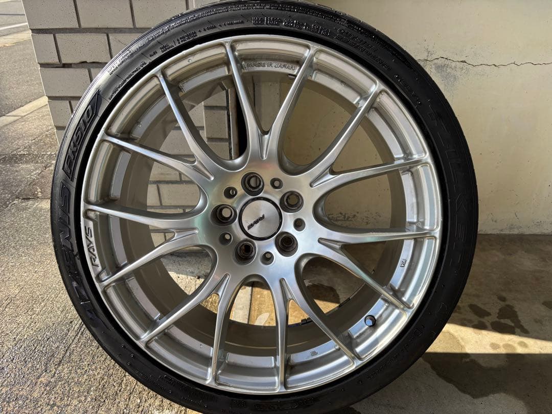 【きむさと】 4/4 RAYS ホムラ 19インチ