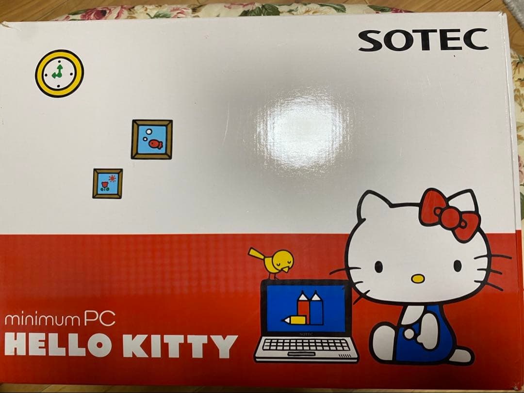 《極希少✨️》未使用動作確認済SOTECハローキティノートPCWindows XP