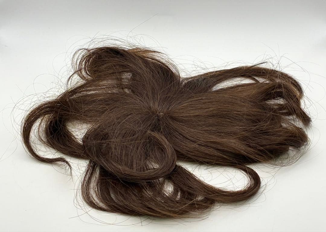 【美品】ジュリアオージェ クロスフリー ウィッグ チャ 人毛100％ 59558