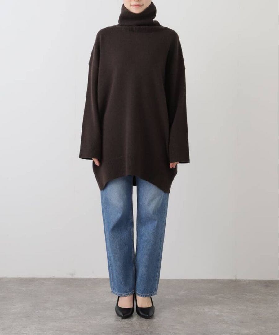 MUSE de Deuxieme Classe Lightタートルニットワンピ