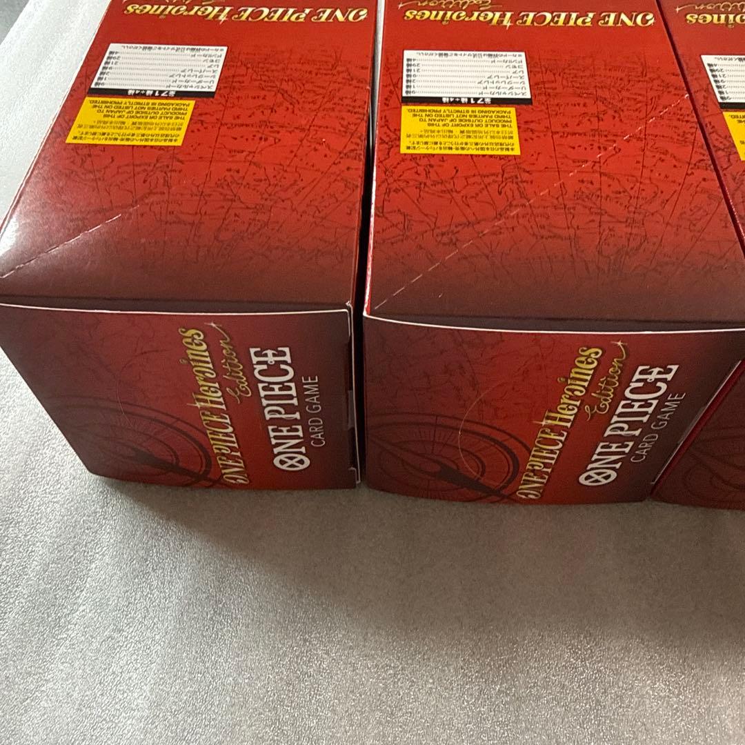 ヒロインズエディション box 未開封 テープ付き 4箱