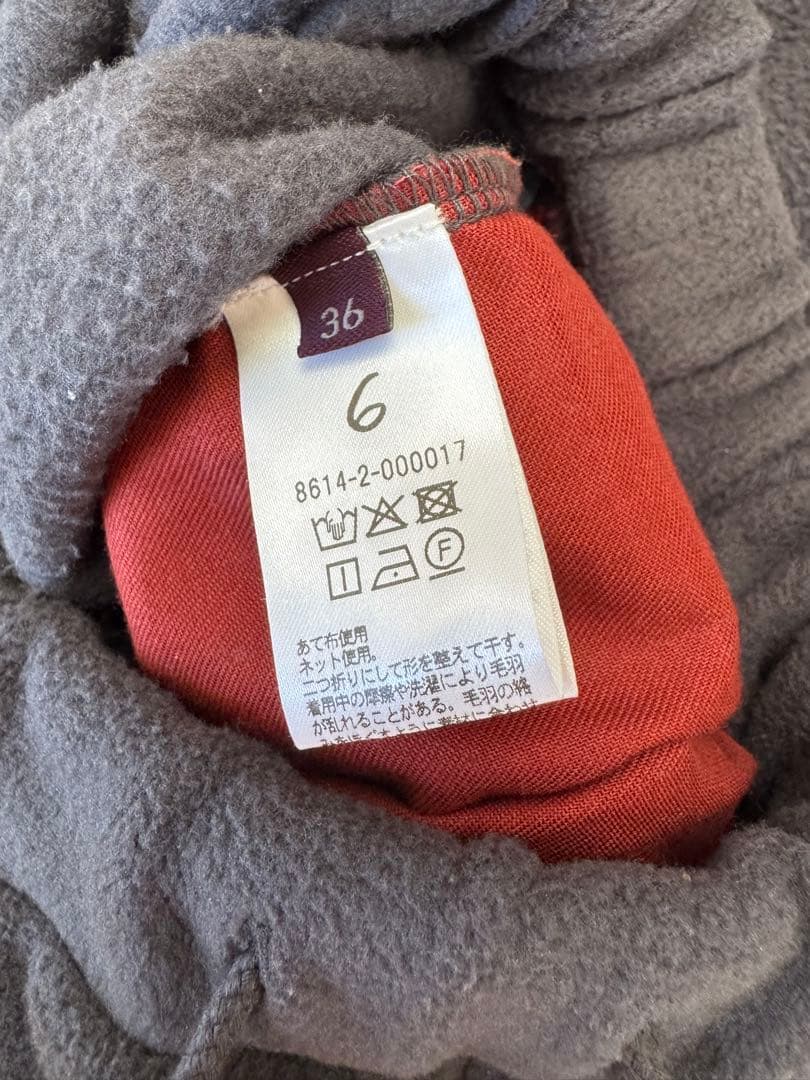 ＜6(ROKU)＞フリース イージーパンツ