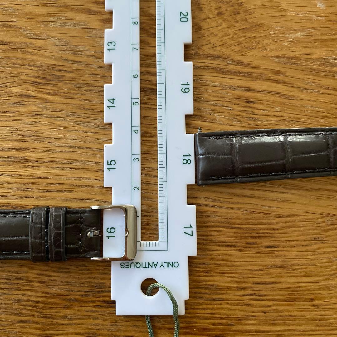 【美品】アルキメデス・スパイラル オリジナル マットクロコダイル 18mm