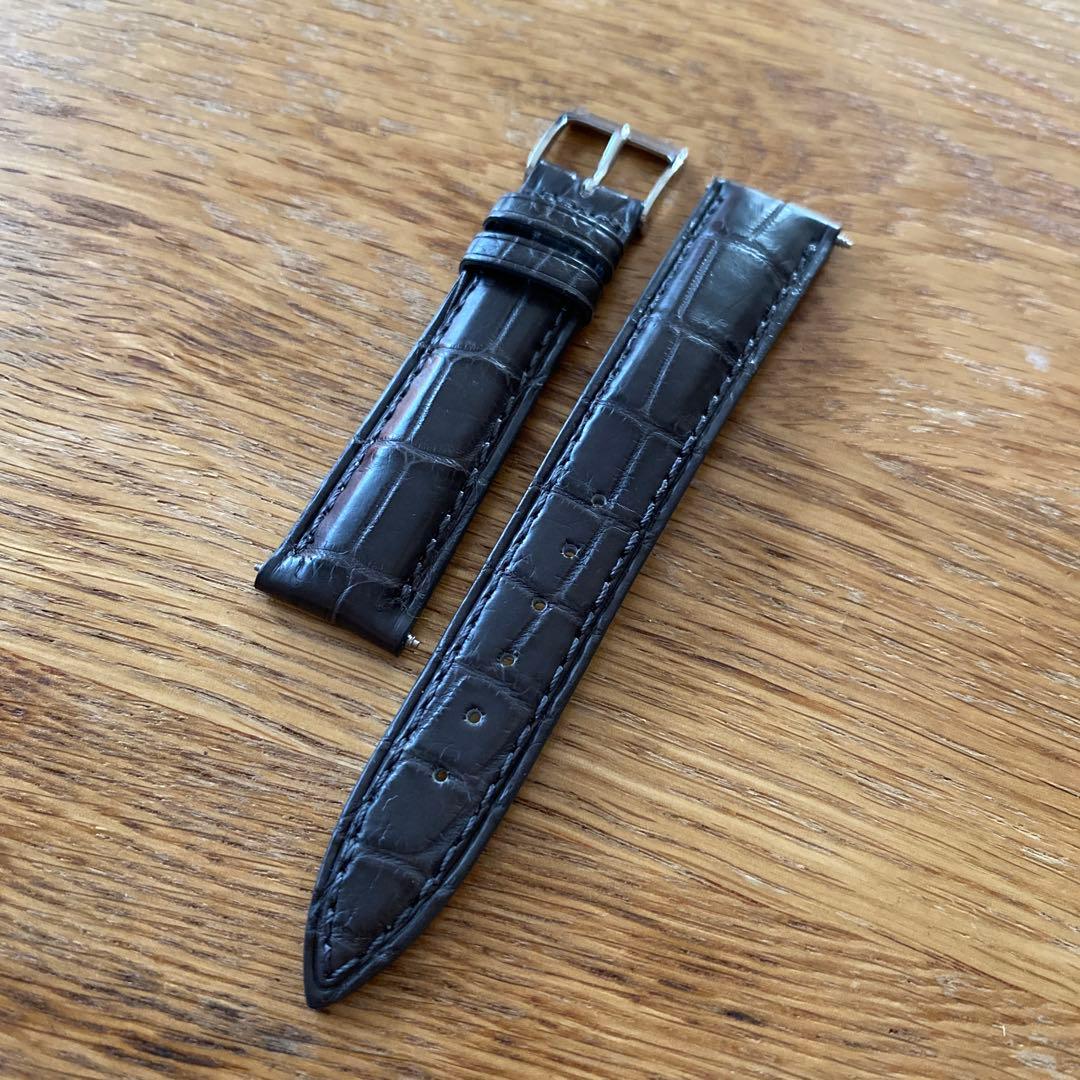 【美品】アルキメデス・スパイラル オリジナル マットクロコダイル 18mm