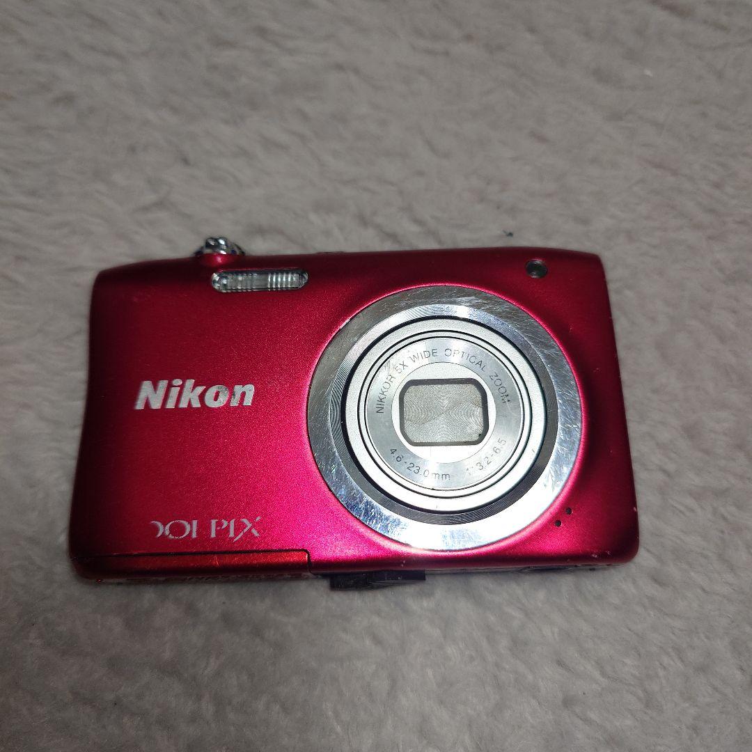 Nikon Coolpix 赤 コンパクトデジタルカメラ