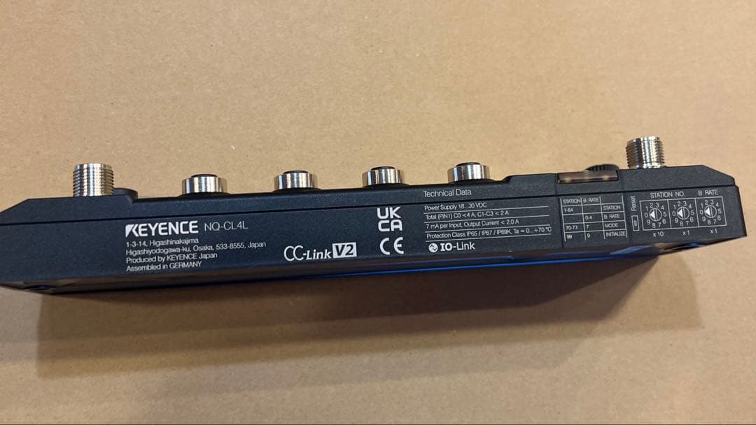 キーエンス IO-Linkマスタモジュール NQ-MP4L KEYENCE