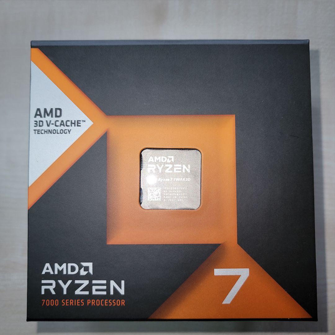 CPU AMD Ryzen7 7800X3D