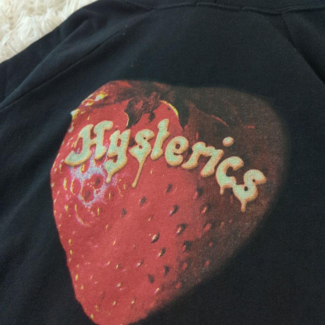 美品 ヒステリックグラマー 初期 スカルベリー パーカー ブラック フリーサイズ