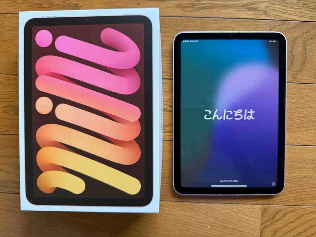iPad mini 第6世代 64GB Cellular simフリー ピンク