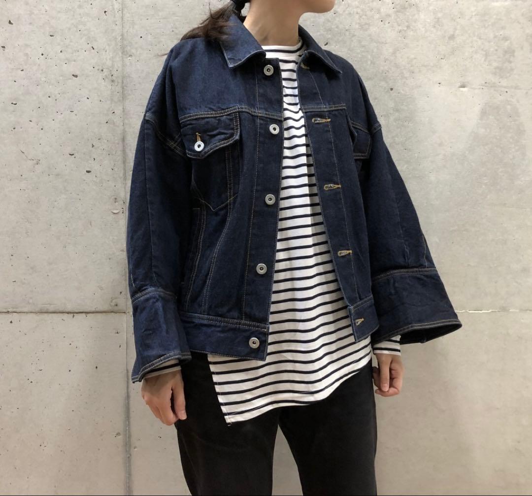 人気☆ナゴンスタンス オーバーサイズデニムジャケット 38 定価3.9万円
