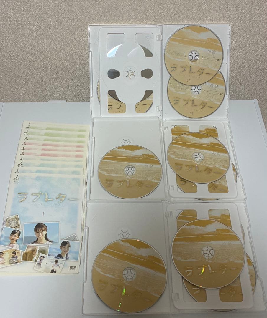 ラブレター【DVD】鈴木亜美　全12巻セット【美品】 【新品ケース】