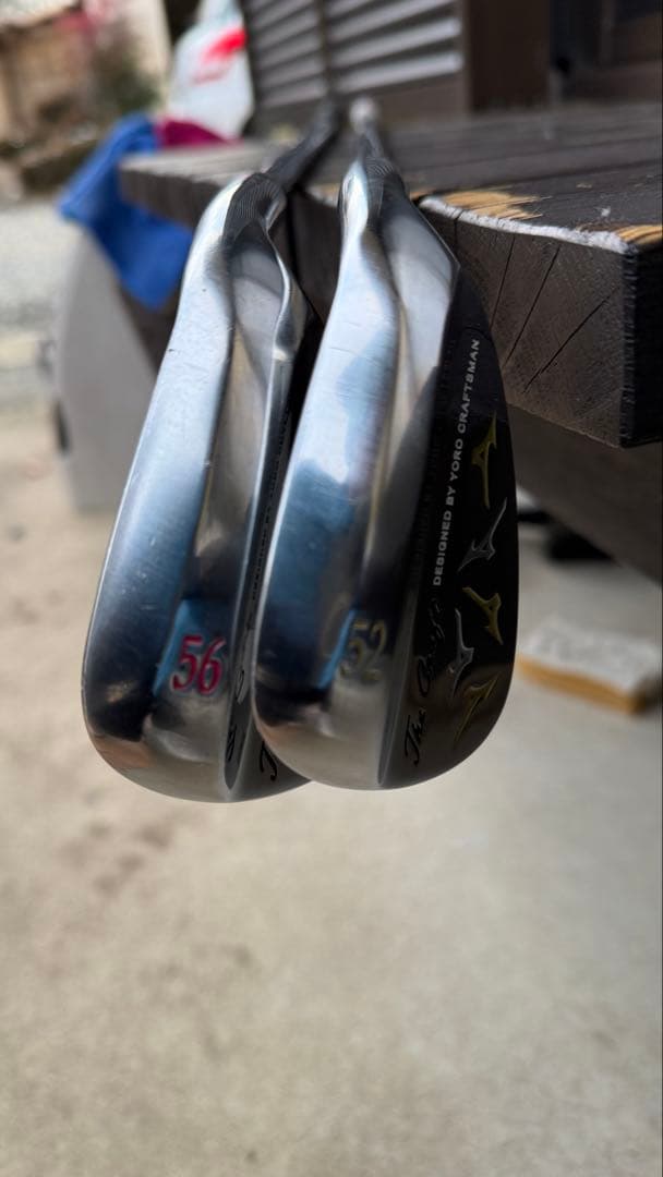 【musk】ミズノウェッジ　the craft 52度56度