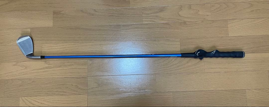 【てらゆーグリップ先生 】　9番アイアン ゴルフ練習用 右利き用