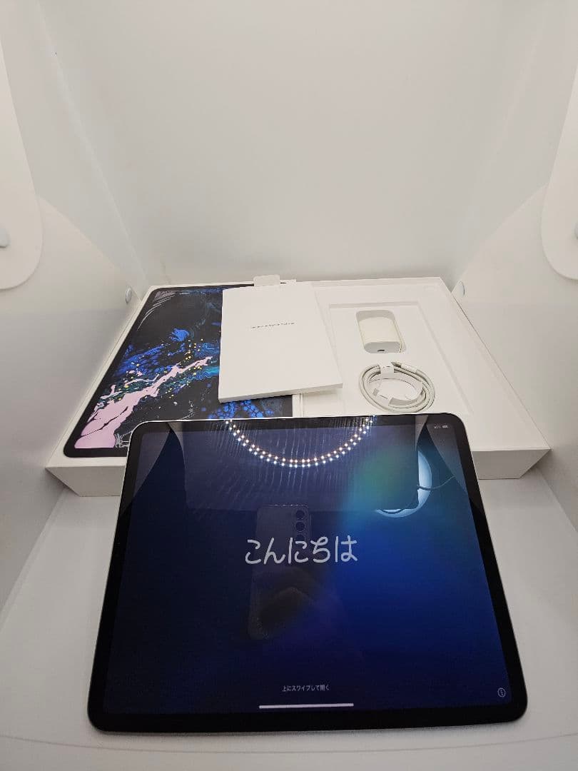 [美品] iPad pro 本体 充電ケーブル　カバー付き