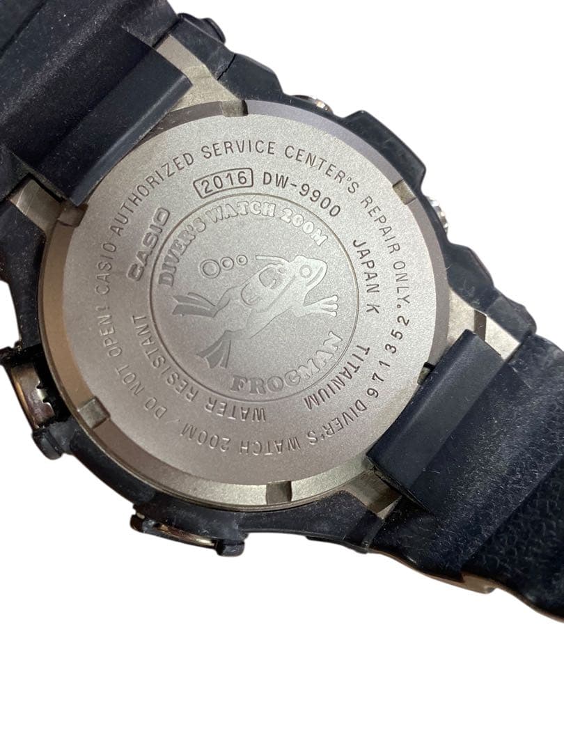 時計 CASIO G-SHOCK FROGMAN DW-9900