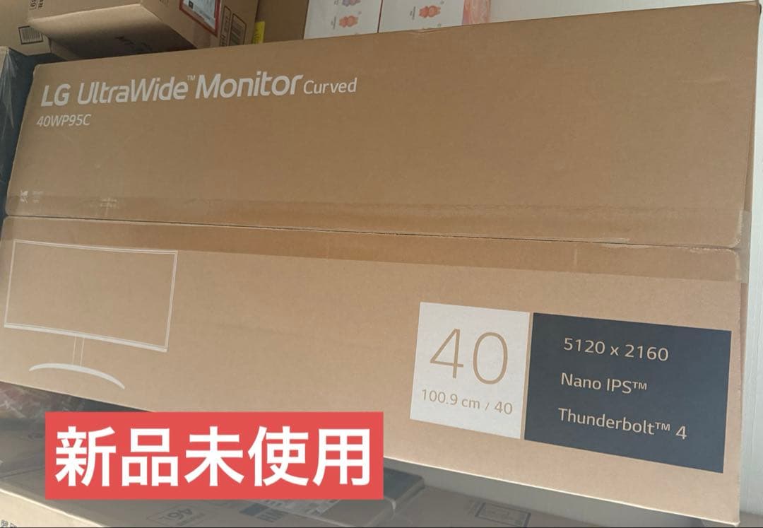 【未開封新品】 LG 39.7型 5K2Kモニター IPS 40WP95C
