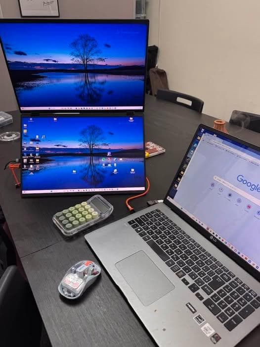 InnoView デュアル モバイルモニター 18インチ 2K 100Hz