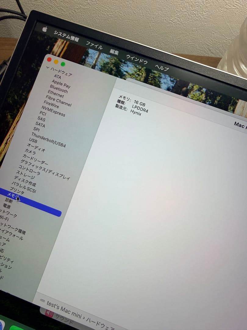 Macデスクトップ M1 Mac mini 16GB 1TB