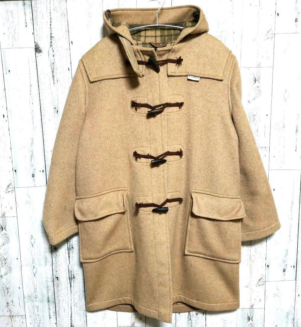 【希少】Gloverall　ヴィンテージ　80sタグ　フード付ダッフルコート