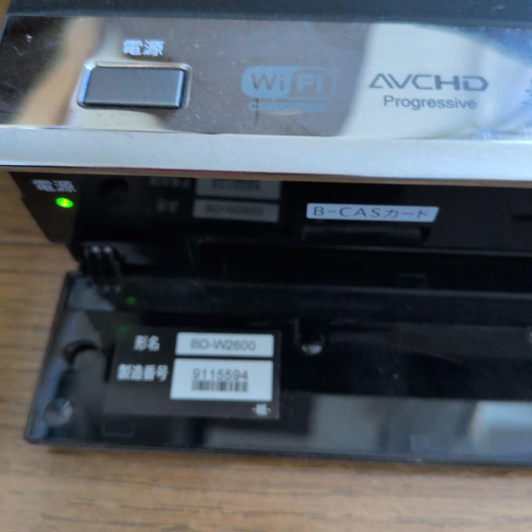 AQUOS 3D ブルーレイレコーダー BD-W2600