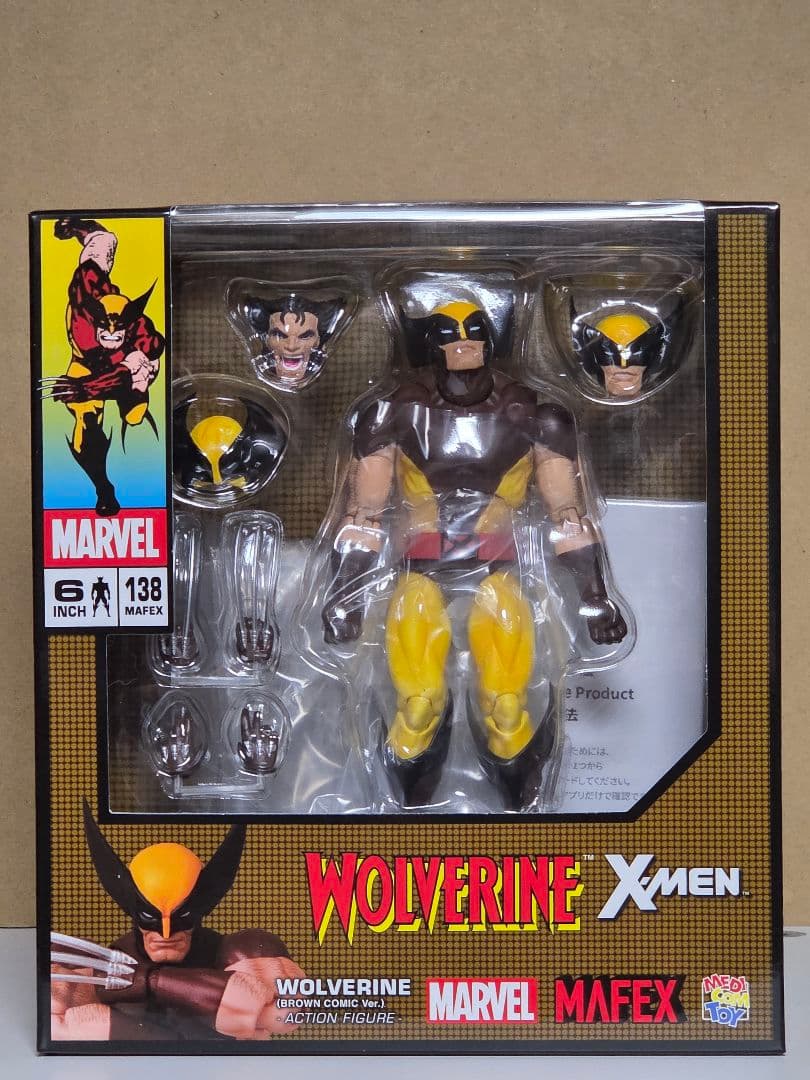 MAFEX No.138 ウルヴァリン (BROWN COMIC Ver.)