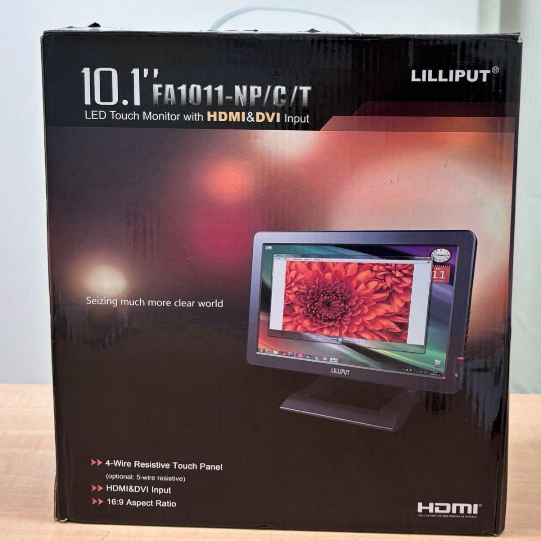 美品◆LILLIPUT／FA1012－NPCT10.1インチ容量性タッチモニター