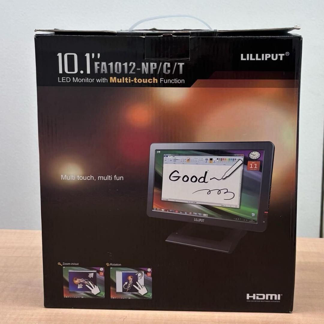 美品◆LILLIPUT／FA1012－NPCT10.1インチ容量性タッチモニター