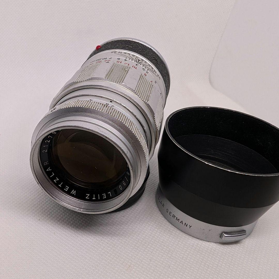 Leica Elmarit-M 2.8/90mm シルバー 単焦点レンズ