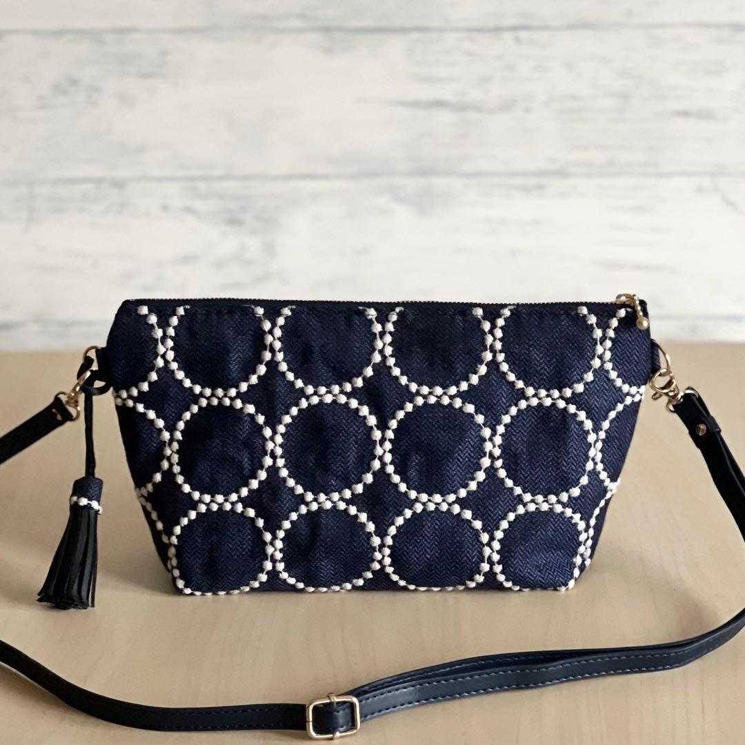 ミナペルホネン tambourineショルダーバッグMB509-071