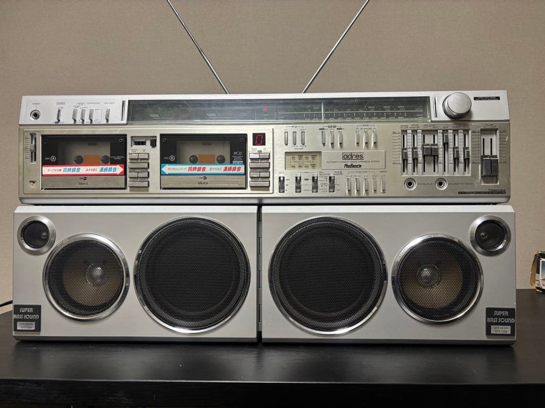 東芝 TOSHIBA RT-S98 ラジカセ MacKenzie マッケンジー