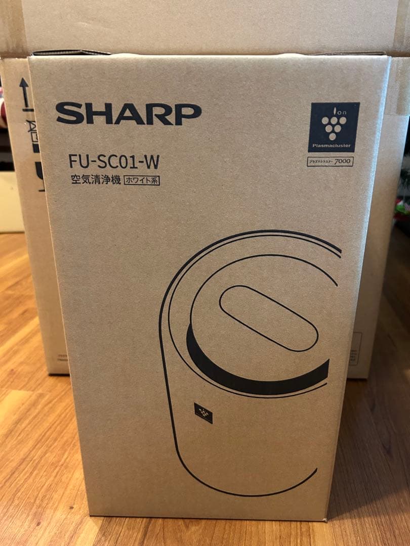 【新品】 空気清浄機 FU-SC01-W プラズマクラスター SHARP