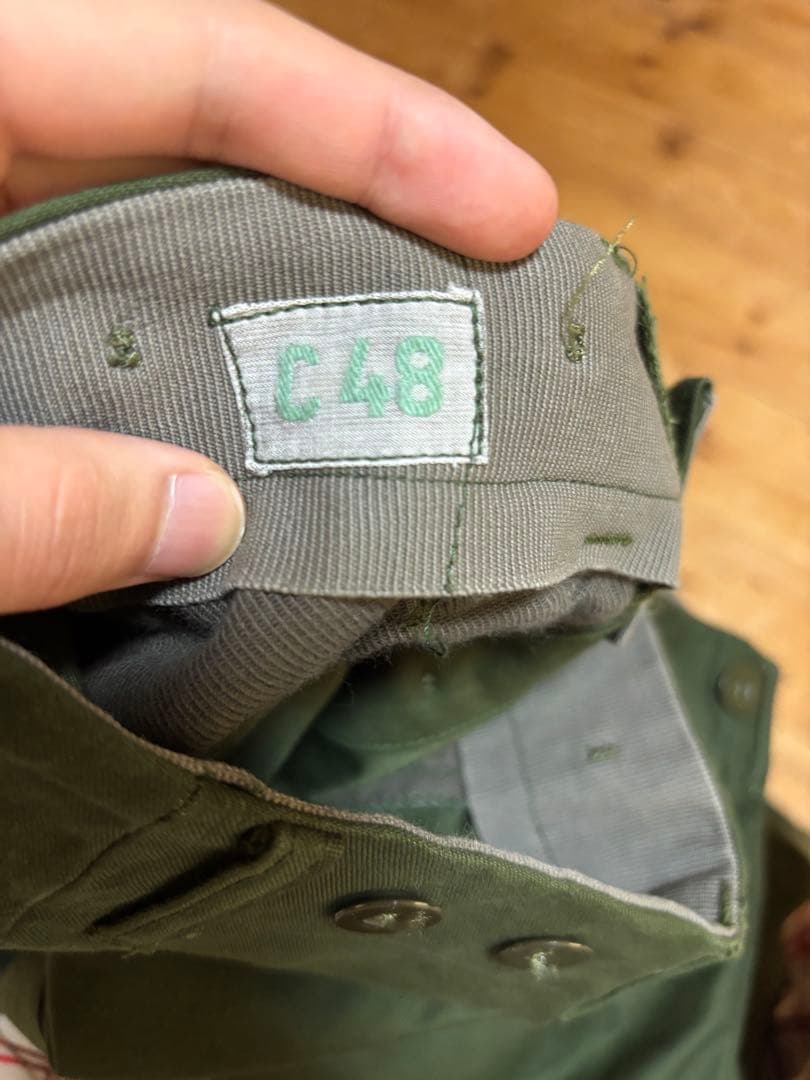 Y*a様 菅田将暉着用　スウェーデン軍　軍パン　実物　M59 サイズC48