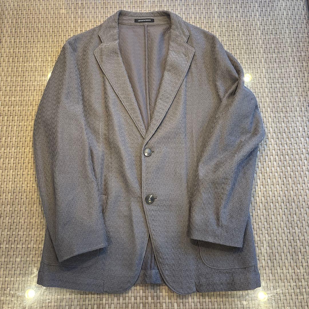 ★訳アリ★エンポリオアルマーニ　シングルブレストテーラードブレザー　56