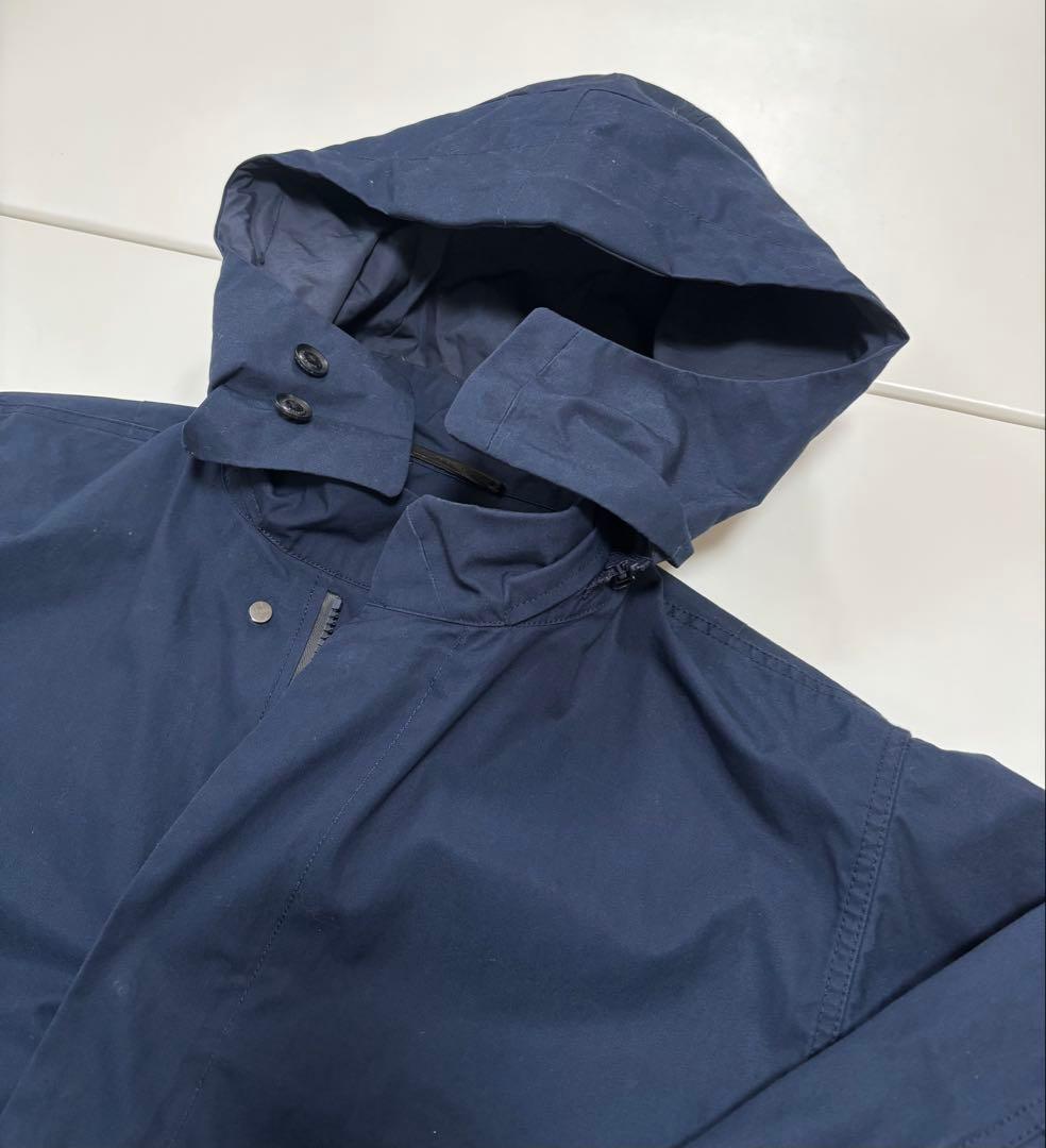 狢*様 nanamica ナナミカ モッズコート コットン ネイビー フード着脱