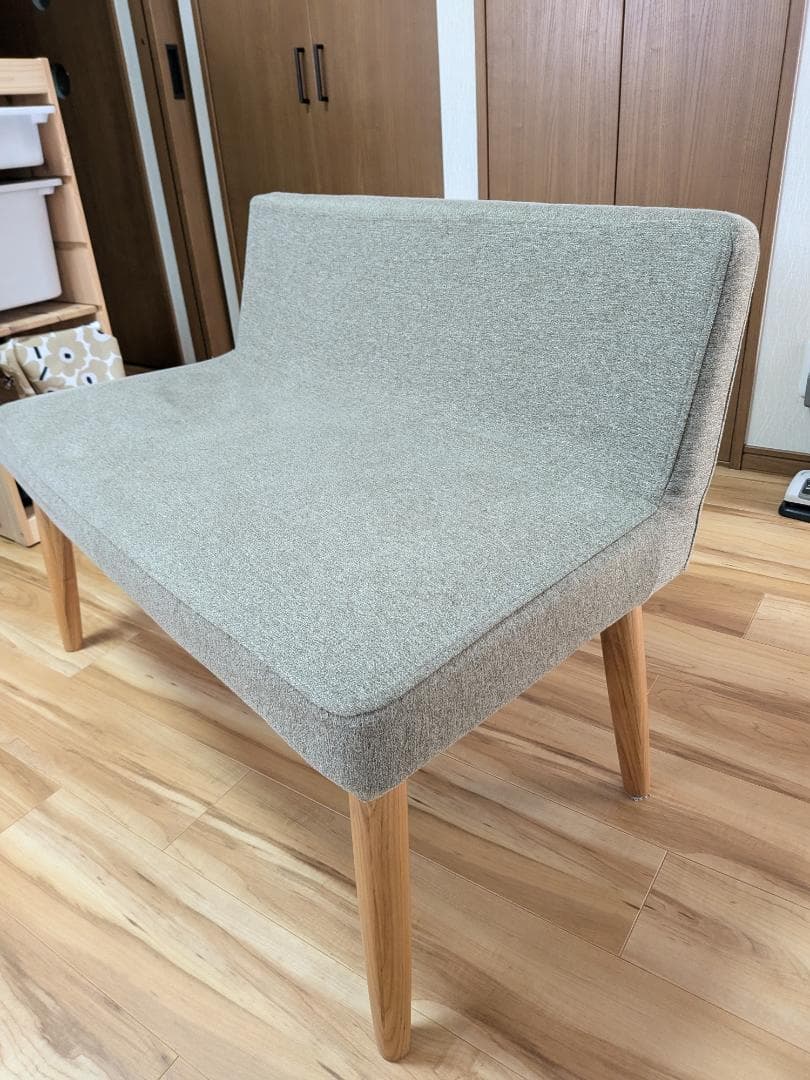 B-company ダイニング　ベンチ　椅子　ベージュ