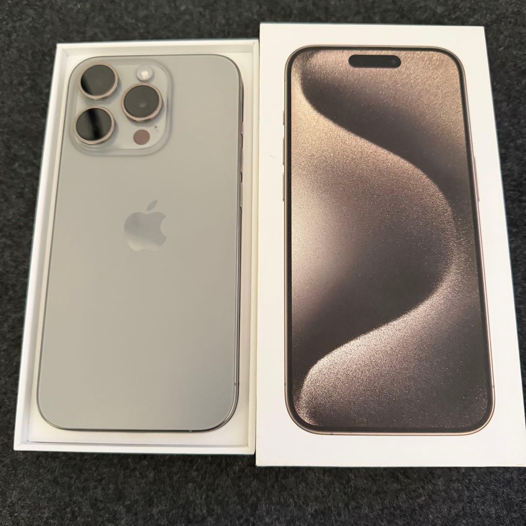 iPhone15pro デザートチタニウム 128gb simフリー