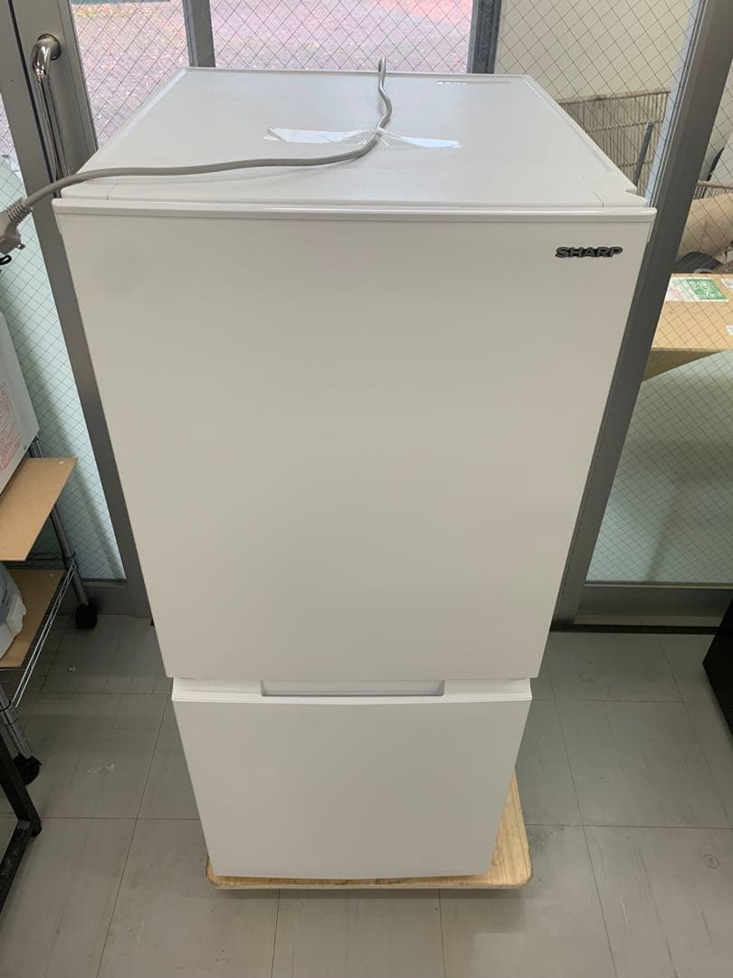 シャープ SJ-D15K 冷蔵庫 152Lマットホワイト 2024年製 極美品