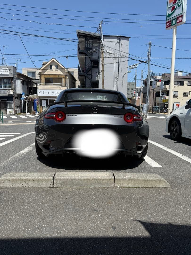 NDロードスター RF zymexx製ドラゴンウイング付き トランクリッド46G