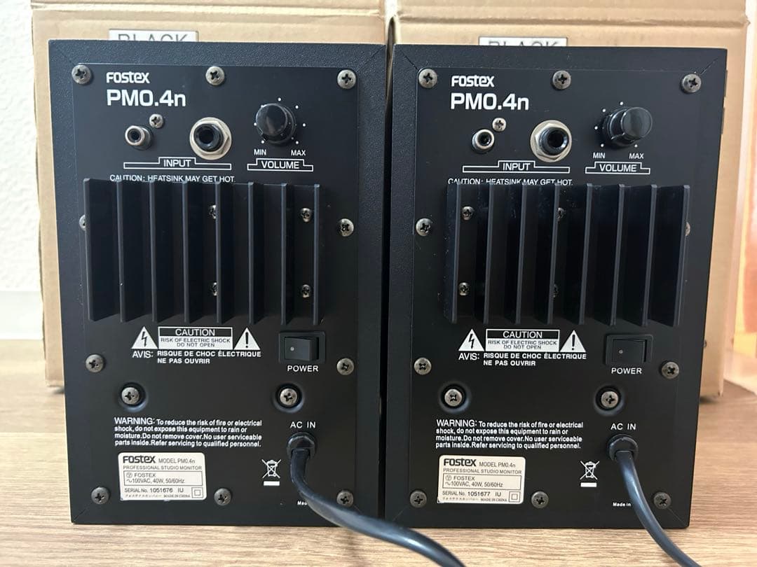 Fostex PM0.4n アクティブスピーカー ペアセット