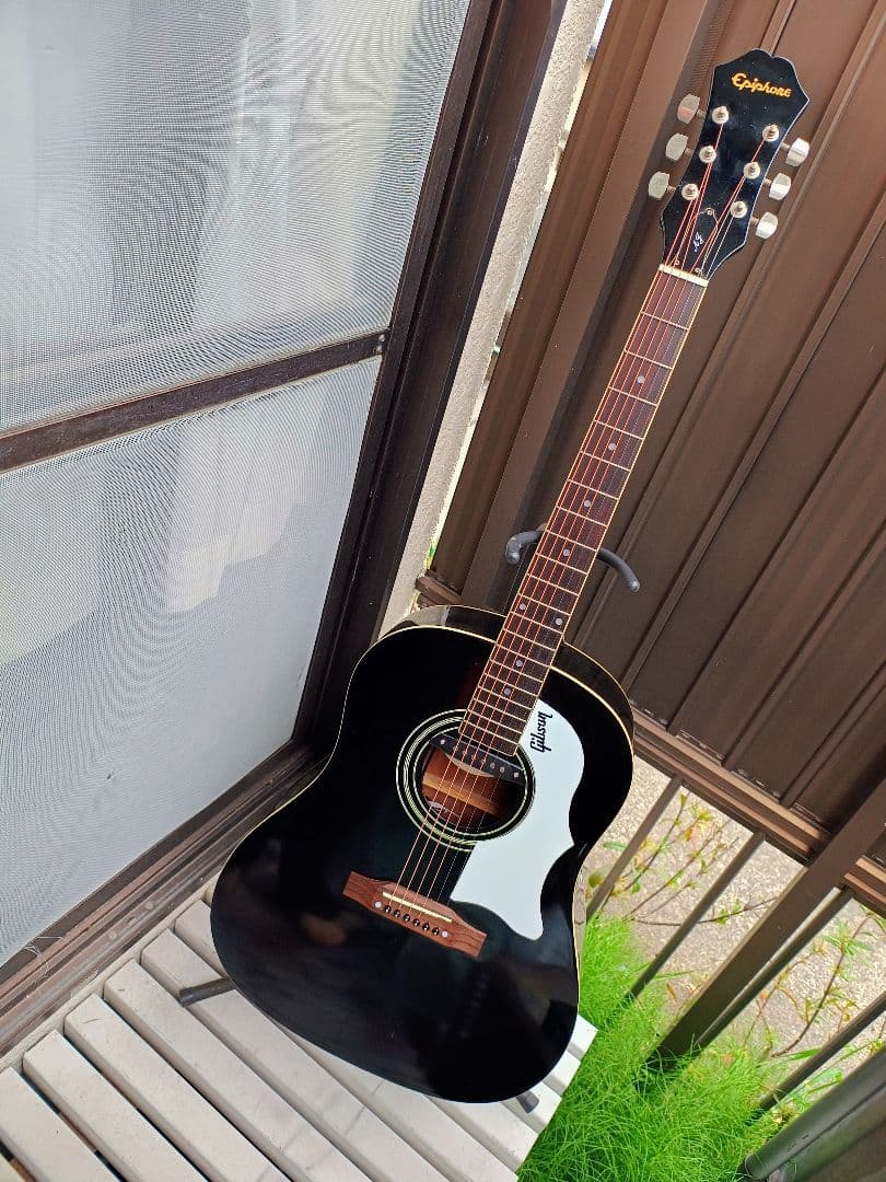 渚*ア様 超美品 Epiphone DR-100/EB ホール＆PU搭載 ピアノ