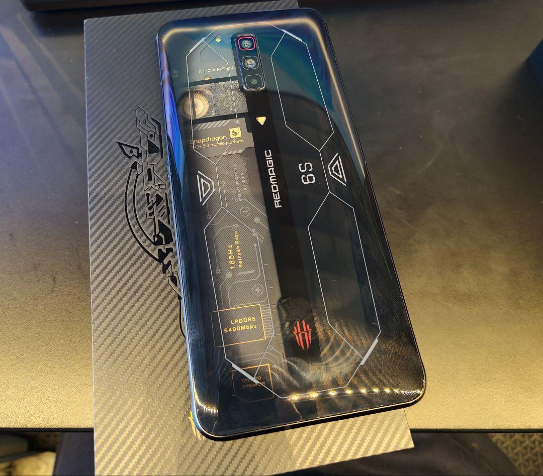 【中古】Redmagic 6S pro Ghost 16/256G simフリー