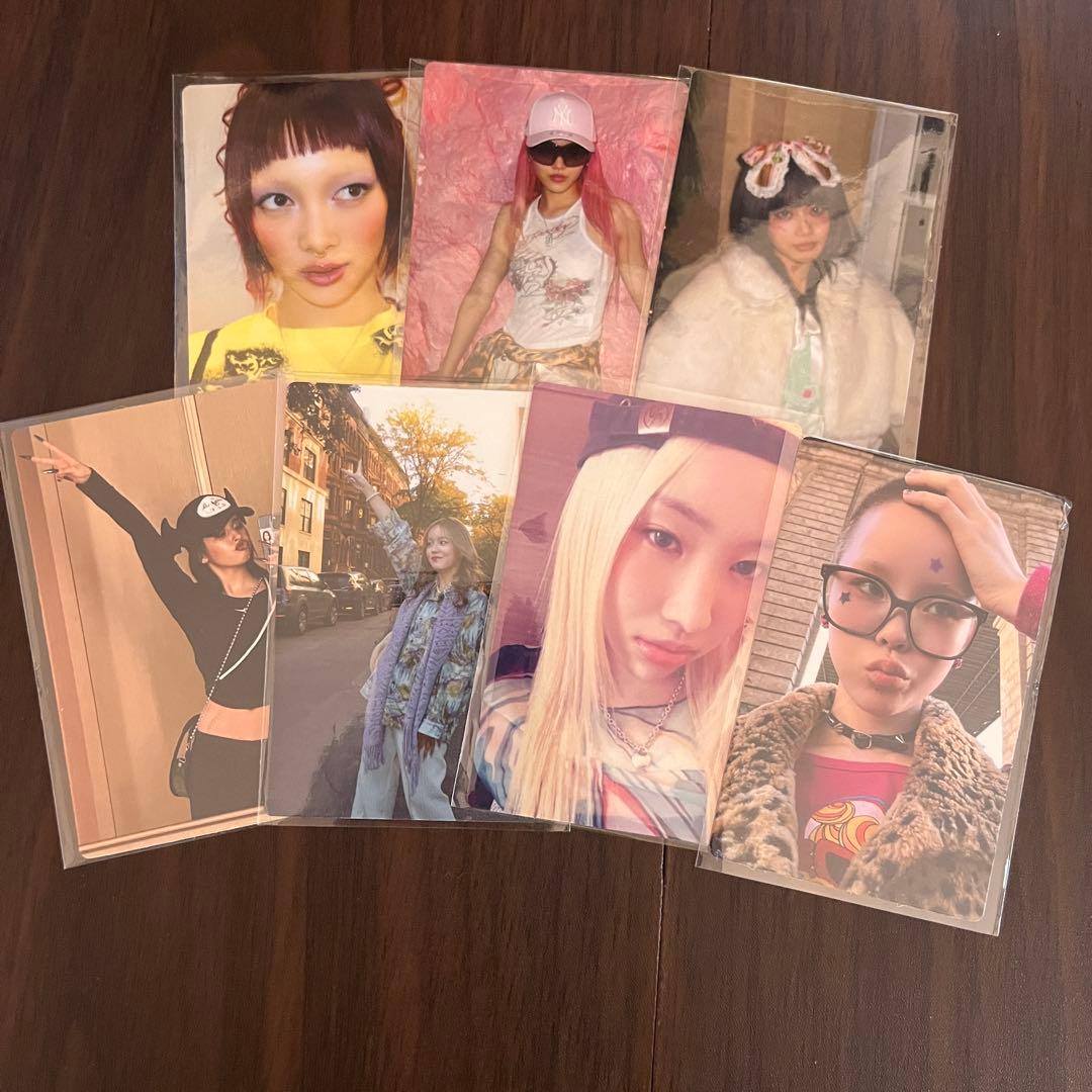 XG qqmusic トレカ　カード　7枚セット 中華　中国　コンプリート