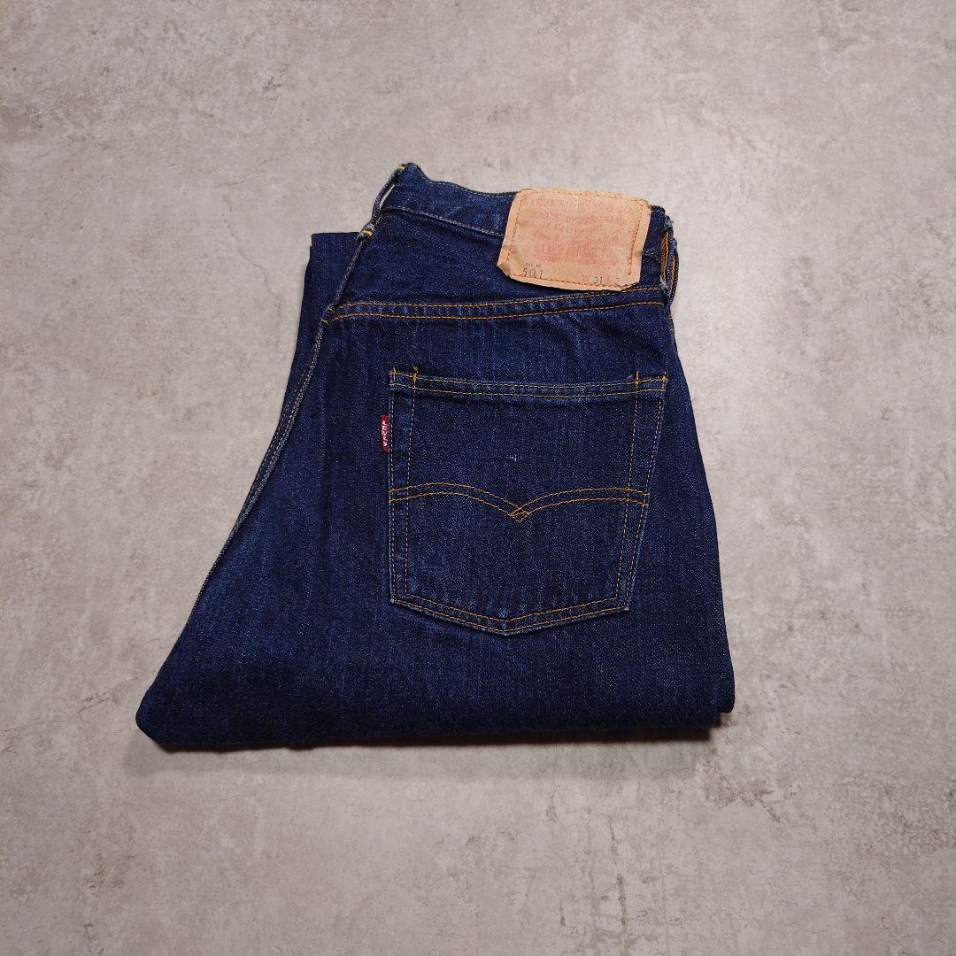 ロ*タ様 00s Levi's 66501 旧日本製 濃紺 BIGE 耳付 W3