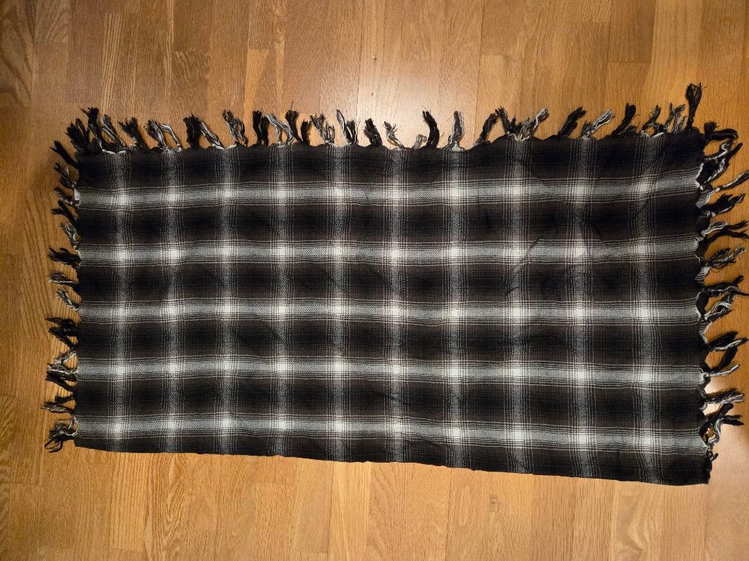 ナンバーナイン ⭐07ssチェック ストール ⭐ソロイスト