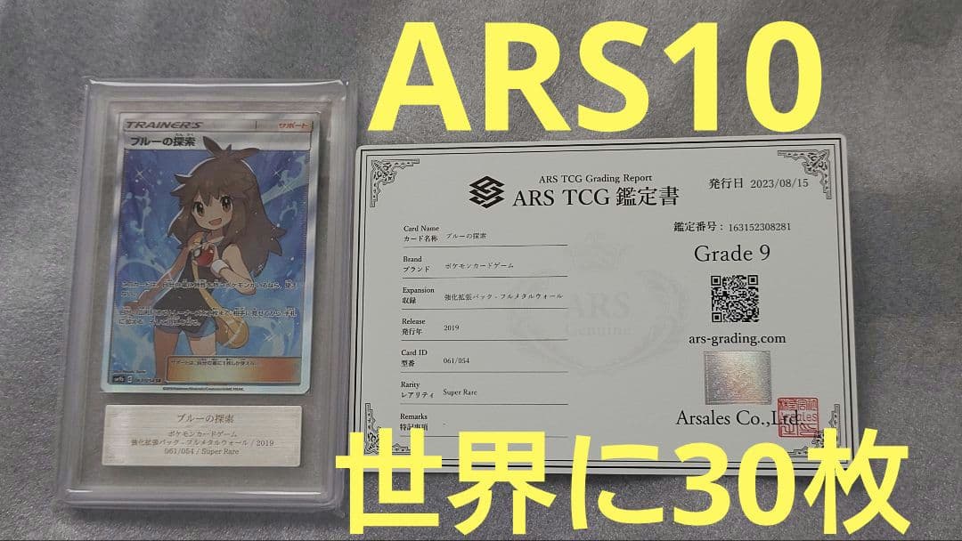 ポケモンカードブルーの探索 SR ARS10 フルメタルウォールワンオーナー品