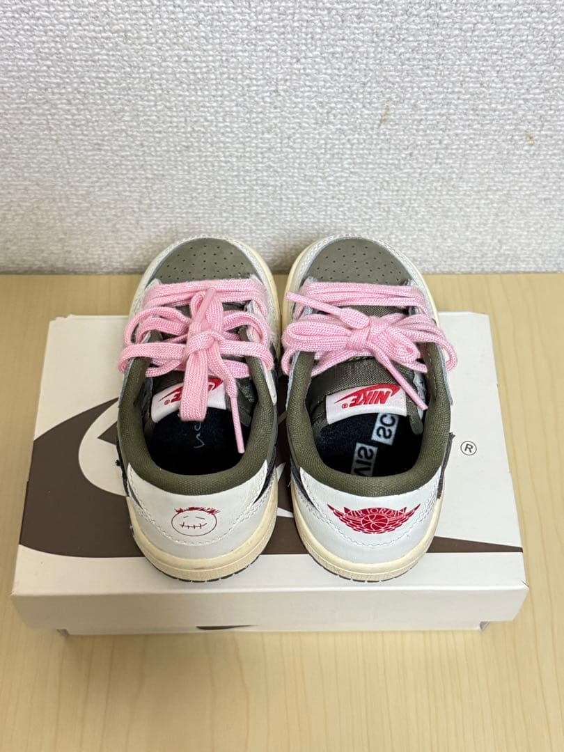 Jordan 1 LOW x Travis Scott ベビーシューズ12cm