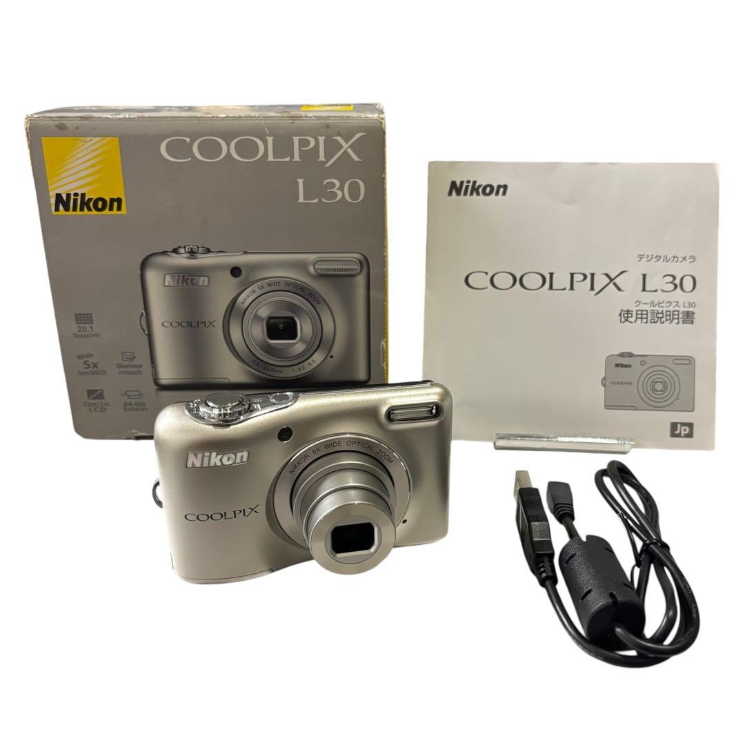Nikon ニコン デジタルカメラ COOLPIX L30 光学5倍ズーム