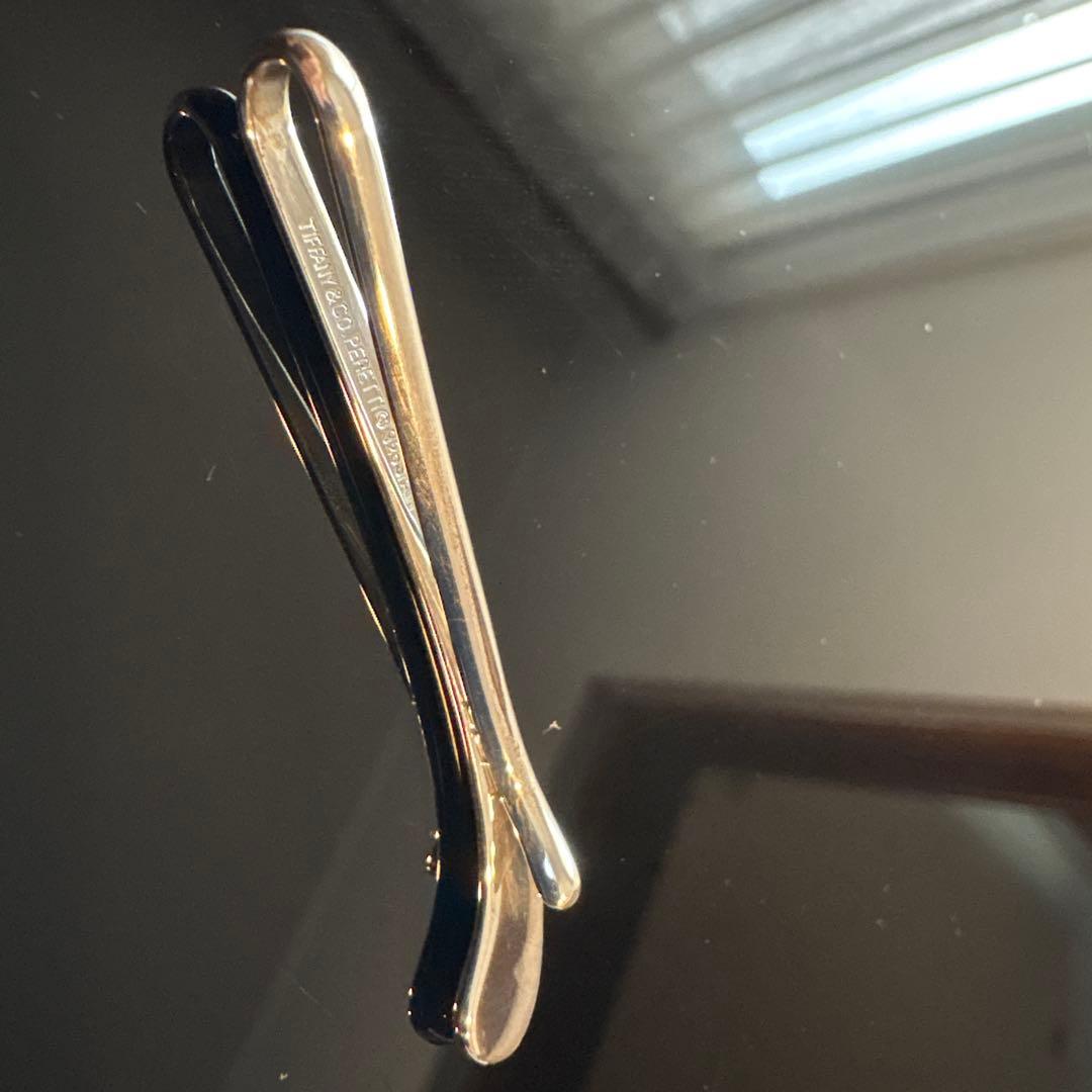 【激レア】TIFFANYティファニー ティアドロップ SV925 タイピン