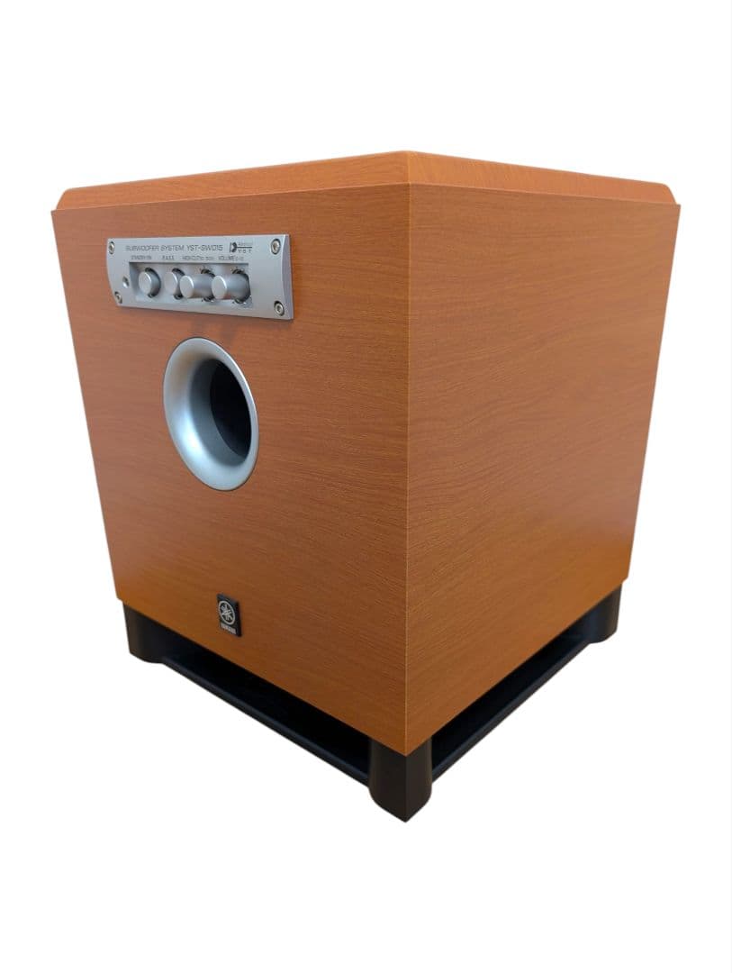【美品】YAMAHA YST-SW015 パワード サブウーファー ウーハー