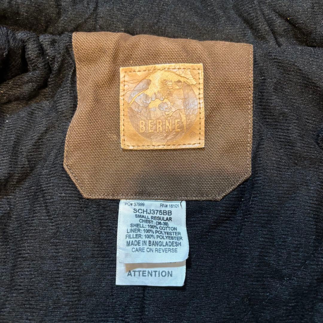 【激レア】 Berne ベルン アクティブジャケット コーンロゴ 刺繍 ダック